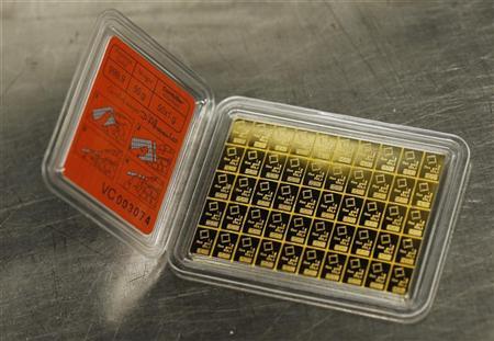 Increase on buying small gold bars from investors